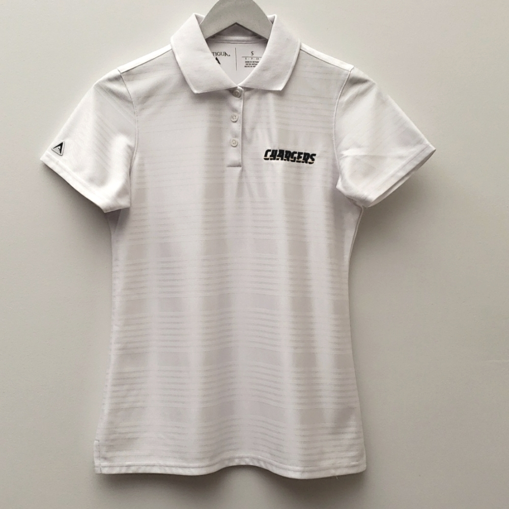 Antigua LA Chargers Polo Shirt Embroidered Logo Women's Size Small